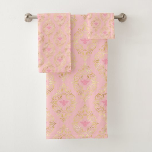 Princess Bee Serie Ontwerp #5 Bad Handdoek (Insitu)