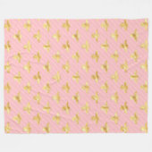 Princess Bee Serie Ontwerp #7  Fleece Deken (Voorkant (Horizontaal))