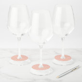 Princess Bee Serie Ontwerp #7 Wijnglaslabel (Set)