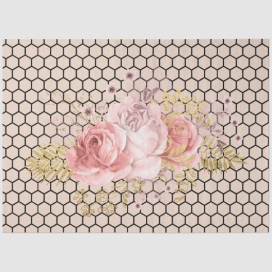 Princess Bee Series Design 47 Tissuepapier (Voorkant)