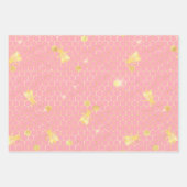 Princess Bee Series Design #4 Inpakpapier Vel (Voorkant 2)