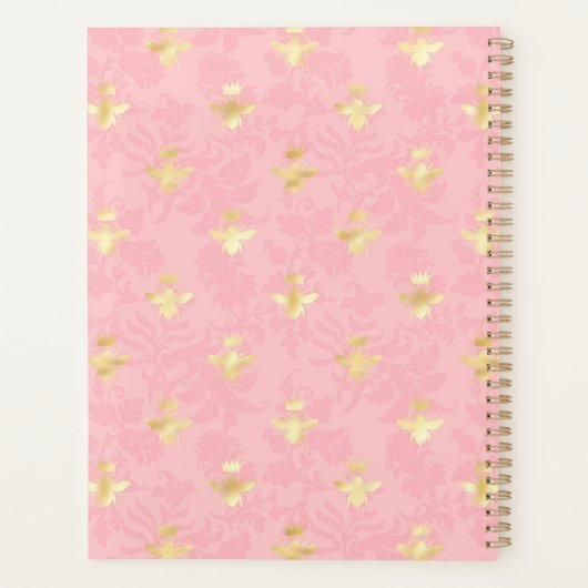 Princess Bee Series Design #4 Planner (Achterkant)