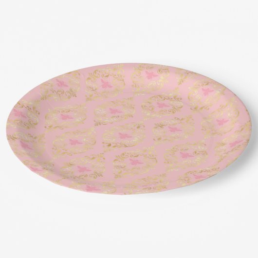 Princess Bee Series Design #5 Papieren Bordje (Gekanteld)