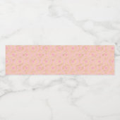 Princess Bee Series Design #5 Waterfles Etiket (Enkel label)