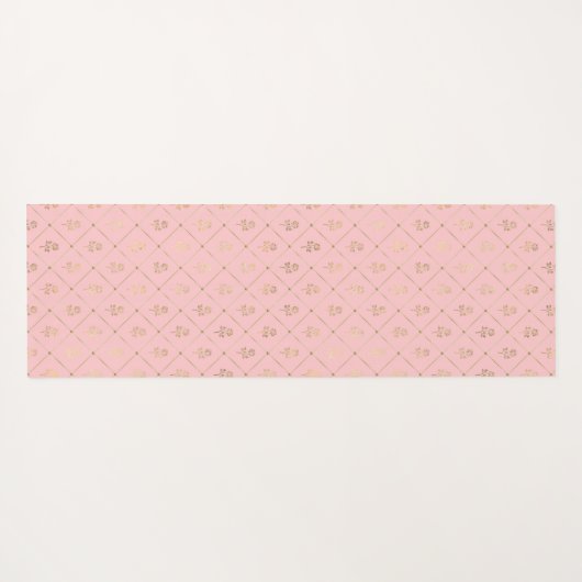 Princess Bee Series Design #6 Yogamat (Achterkant (horizontaal))