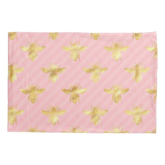 Princess Bee Series Design #7 Kussensloop (Achterkant-Links)