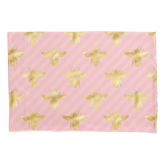 Princess Bee Series Design #7 Kussensloop (Voorkant-Links)