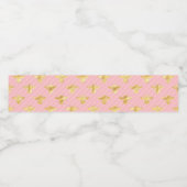 Princess Bee Series Design #7 Waterfles Etiket (Enkel label)