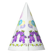 Princess Beer 1st Birthday Party Fun Feesthoedjes (Achterkant)