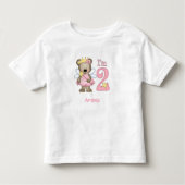 Princess Beer 2e Verjaardag Peuter T-shirt (Voorkant)