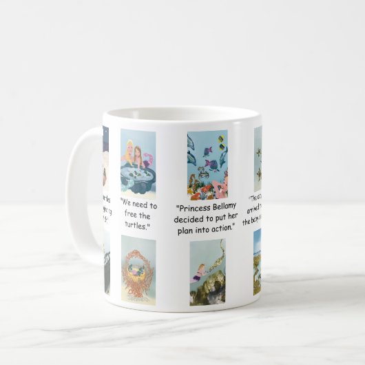 Princess Bellamy bewaart de Mok van de Zee schildp (Voorkant links)