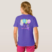 Princess Beren 7e Verjaardag Custom Name T-shirt (Achterkant volledig)