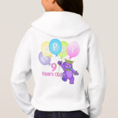 Princess Beren 9th Birthday Custom Name (Achterkant)
