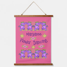 Princess Beren Flower Dancing Hangend Wandkleed