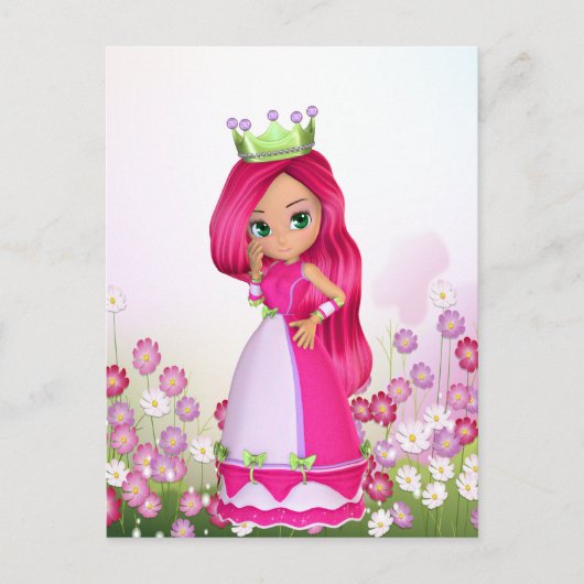 Princess Berry Briefkaart (Voorkant)