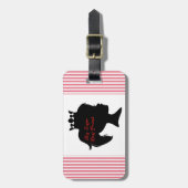 Princess Big Sister Best Friend Bagagelabel (Voorkant verticaal)