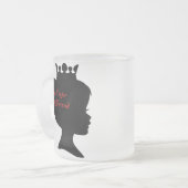 Princess Big Sister Best Friend Matglas Koffiemok (Voorkant links)