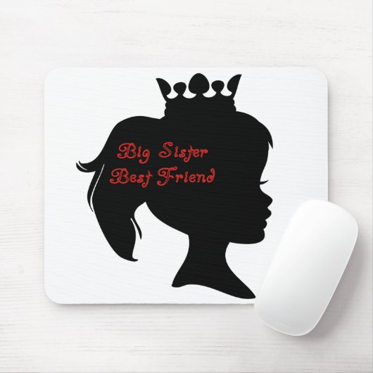 Princess Big Sister Best Friend Muismat (Met muis)