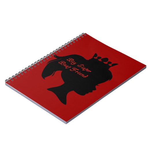 Princess Big Sister Best Friend Notitieboek (Linkerzijde)