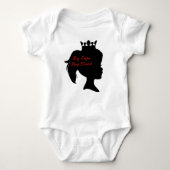 Princess Big Sister Best Friend Romper (Voorkant)