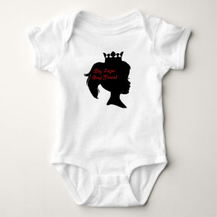 Princess Big Sister Best Friend Romper