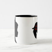 Princess Big Sister Best Friend Tweekleurige Koffiemok (Center)