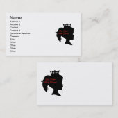 Princess Big Sister Best Friend Visitekaartje (Voorkant / Achterkant)