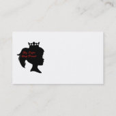 Princess Big Sister Best Friend Visitekaartje (Achterkant)