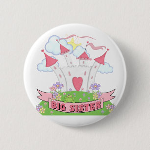 PRINCESS BIG SISTER RONDE BUTTON 5,7 CM