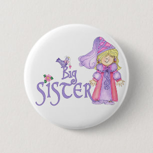 Princess Big Sister Ronde Button 5,7 Cm