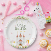 Princess Birthday Borden - First Birthday Papieren Bordje (Feest)