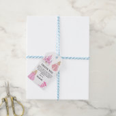 Princess Birthday Cadeaulabel (Met Touw)