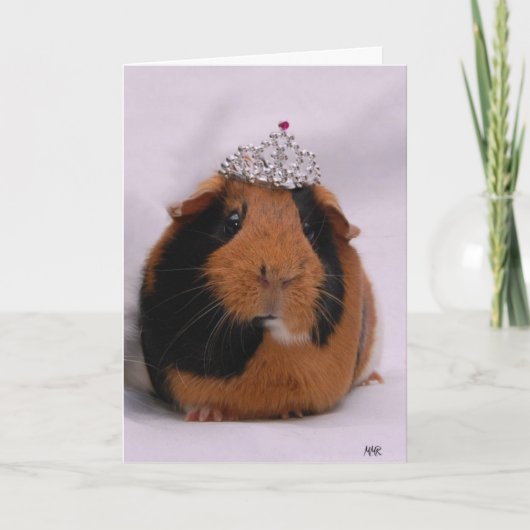 Princess Birthday Card Kaart (Voorkant)