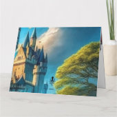 Princess Birthday Card Kaart (Achterkant)