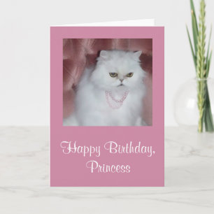 Princess Birthday Card Kaart