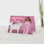 Princess Birthday Card Kaart (Voorkant)