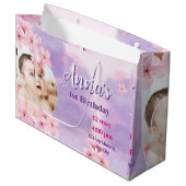 Princess birthday Foam Board Groot Cadeauzakje (Voorkant Gekanteld)