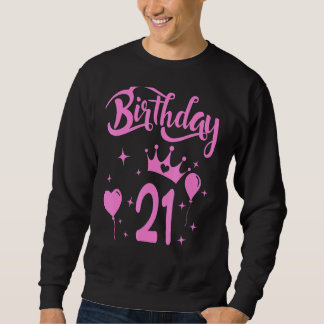 Princess Birthday Girl 21-jarige hoogstaande prins Trui