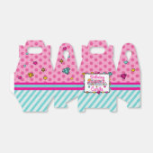 Princess Birthday Girl Crown Number Bedankdoosjes (Uitgevouwen)