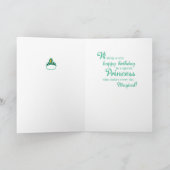 Princess Birthday, Green Kaart (Binnen)