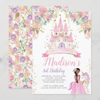 Princess Birthday Kaart