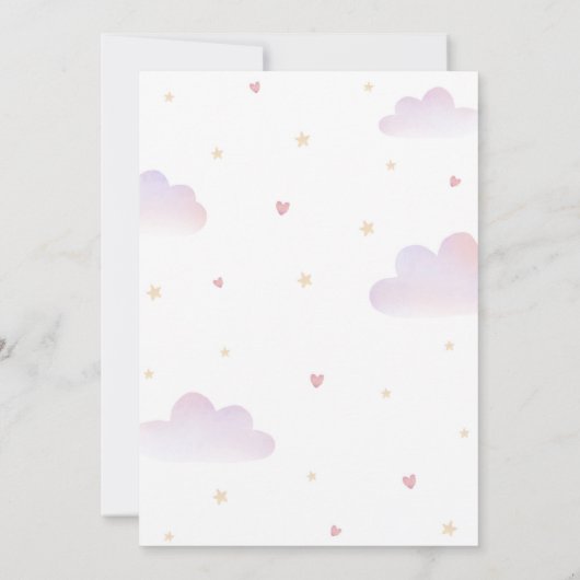 Princess Birthday Kaart (Achterkant)