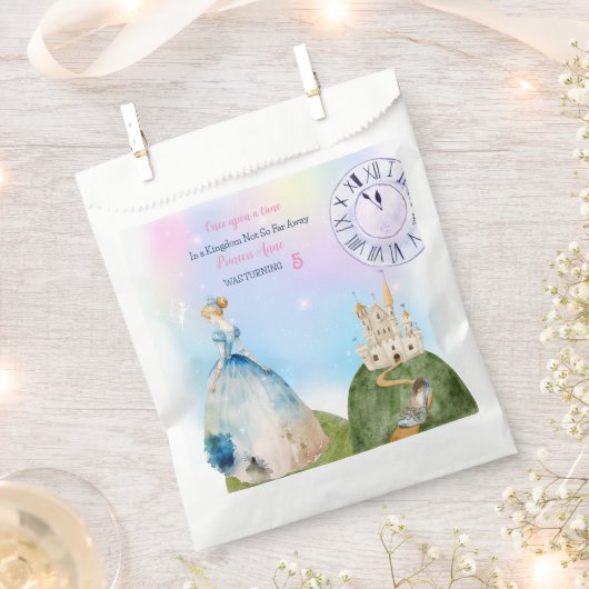 Princess Birthday Kinder Bedankzakje (Geknipt)