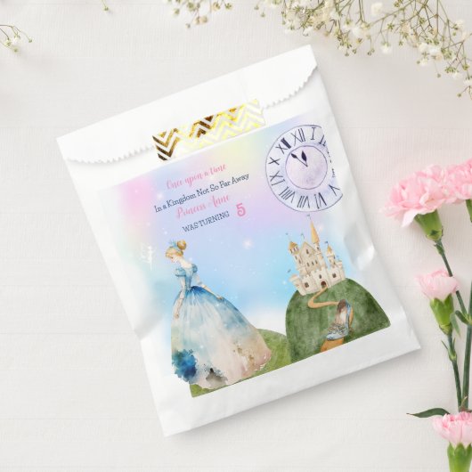 Princess Birthday Kinder Bedankzakje (Gezegeld)