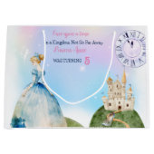 Princess Birthday Kinder Groot Cadeauzakje (Voorkant)
