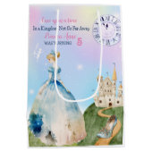 Princess Birthday Kinder Medium Cadeauzakje (Achterkant)