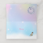 Princess Birthday Kinder Plaatskaartje (Binnenkant ongevouwen)