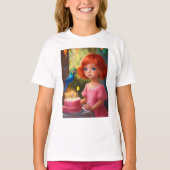 Princess Birthday Magic T-shirt (Voorkant)