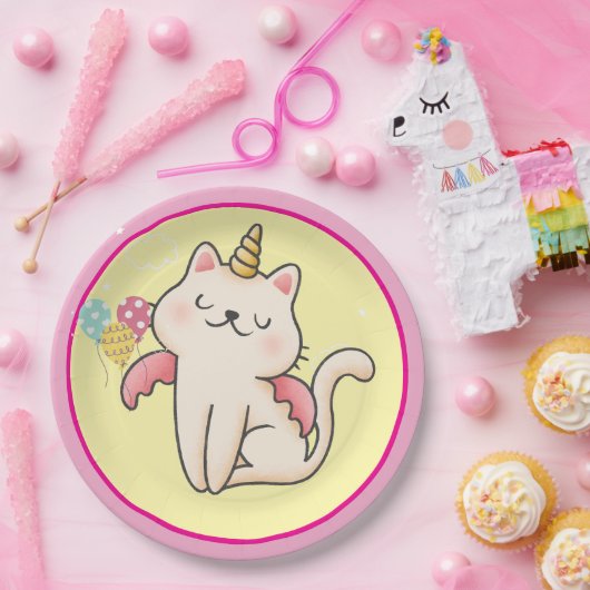 princess birthday papieren bordje (Feest)