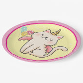 princess birthday papieren bordje (Gekanteld)